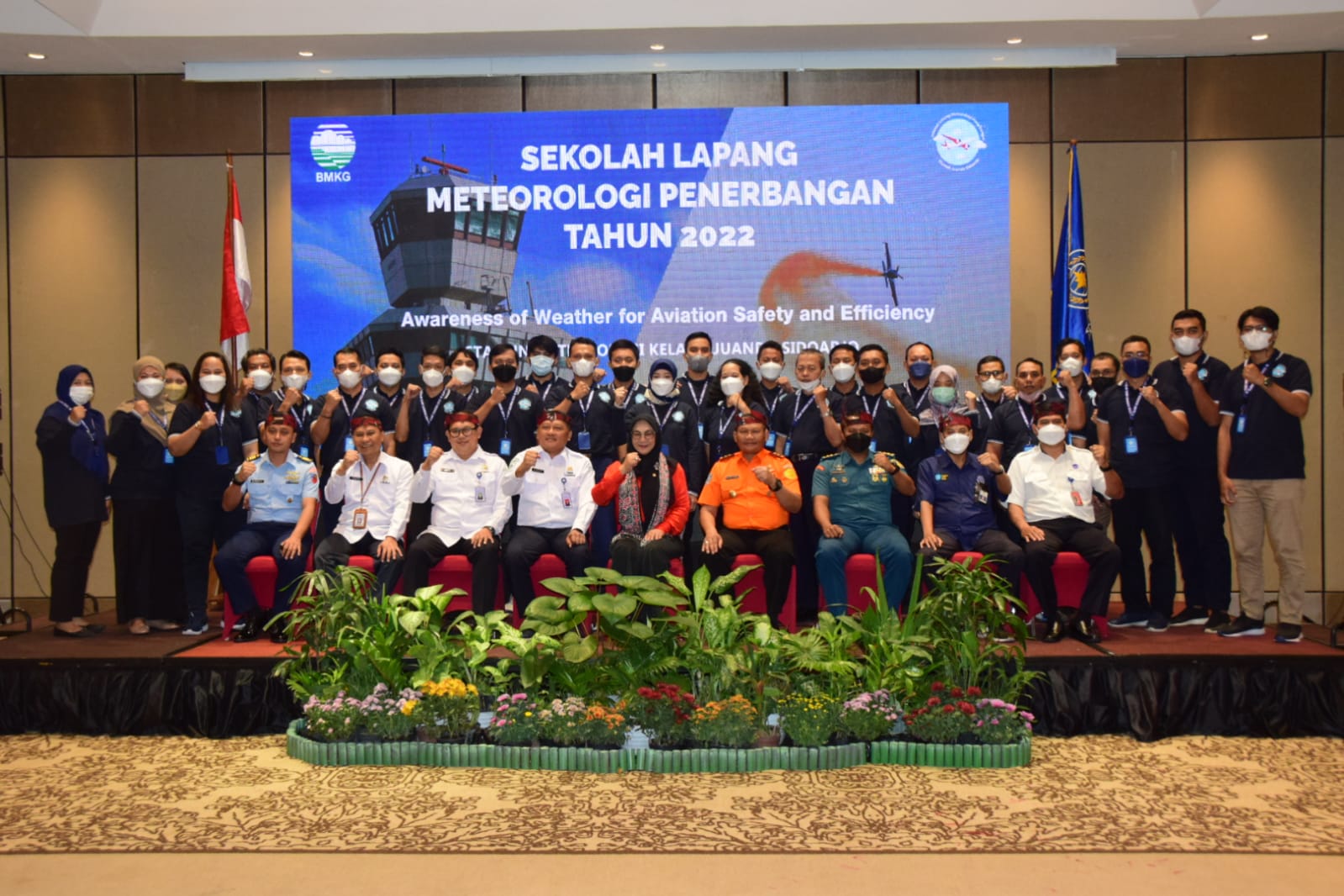 IKUTI SEKOLAH LAPANG METEOROLOGI PENERBANGAN PRAJURIT LANUDAL JUANDA SEMAKIN BERINTEGRITAS DAN BERKUALITAS