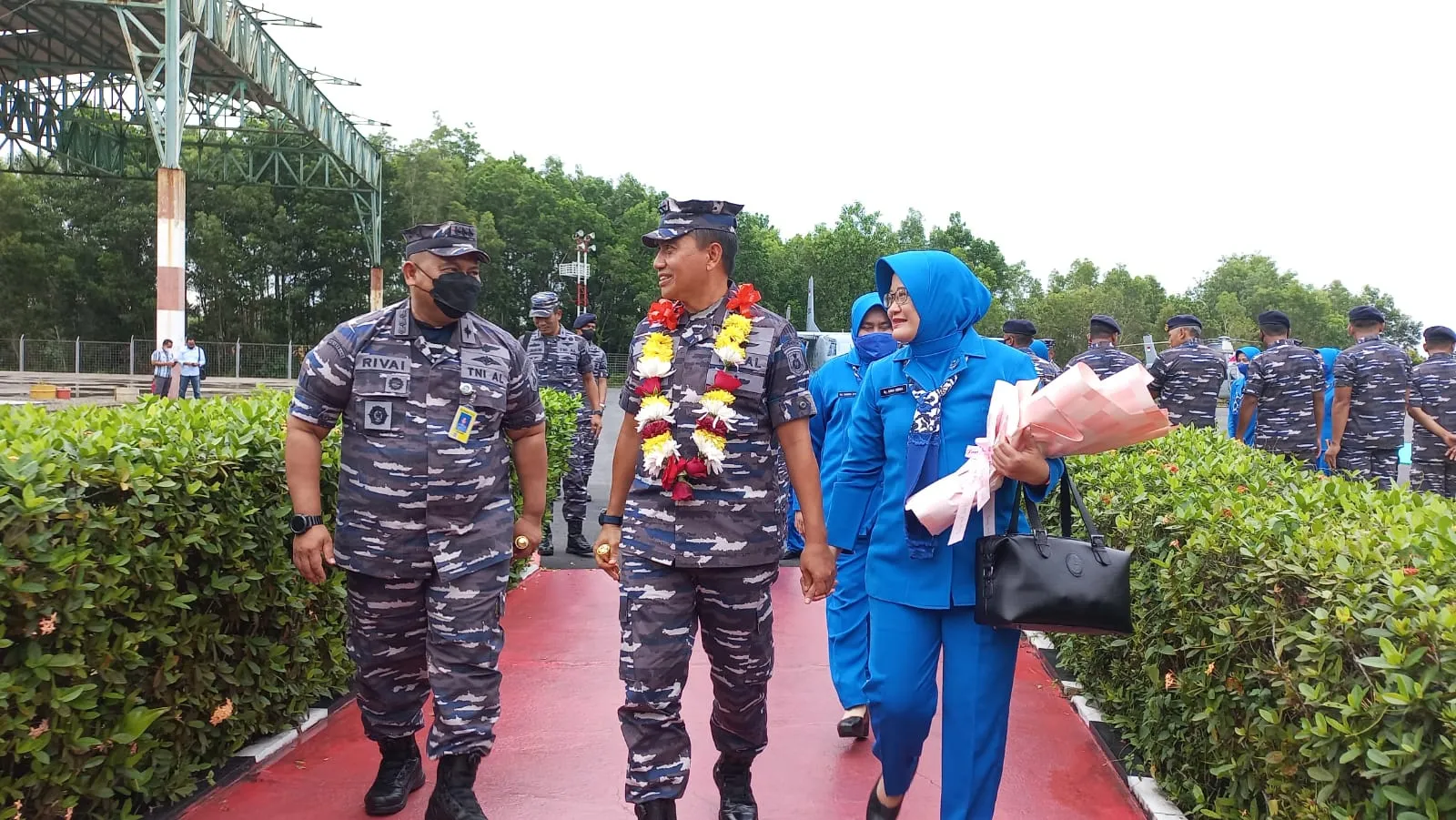 PENERBANGAN TNI AL TANJUNGPINANG SAMBUT KUNKER DANPUSPENERBAL