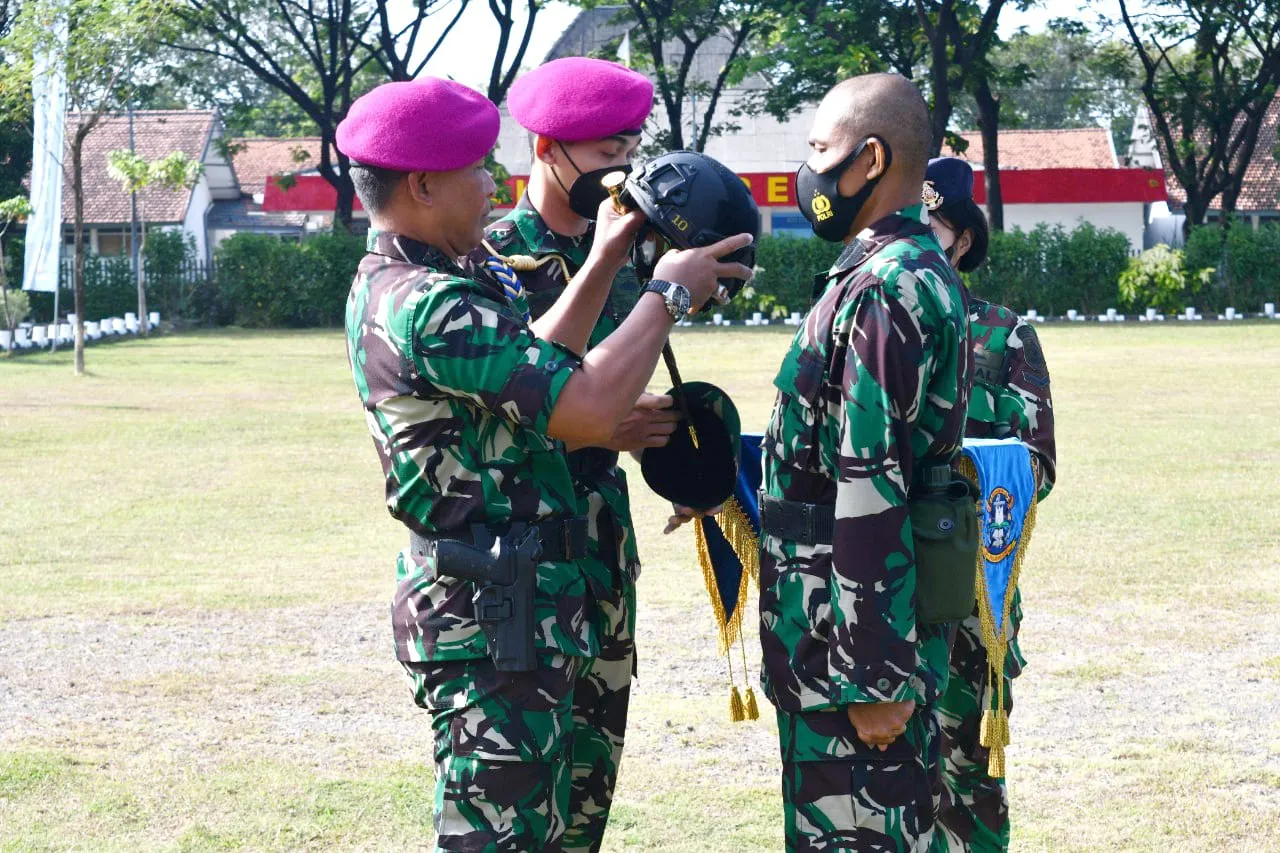 WADAN PUSPENERBAL HADIRI UPACARA PEMBUKAAN DIKTUKPAKAT TNI AL ANGKATAN KE-2