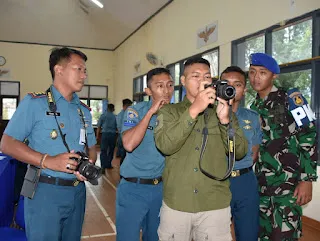 PANGKALAN UDARA ANGKATAN LAUT KUPANG GELAR PELATIHAN FOTOGRAFI, VIDEOGRAFI, EDITING DAN NASKAH BERITA