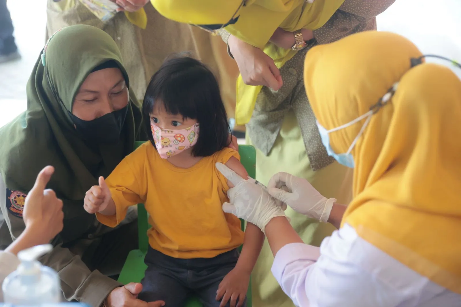 BIAN DIPERPANJANG HINGGA AKHIR SEPTEMBER, JATIM TELAH LAMPAUI CAKUPAN IMUNISASI MR NASIONAL