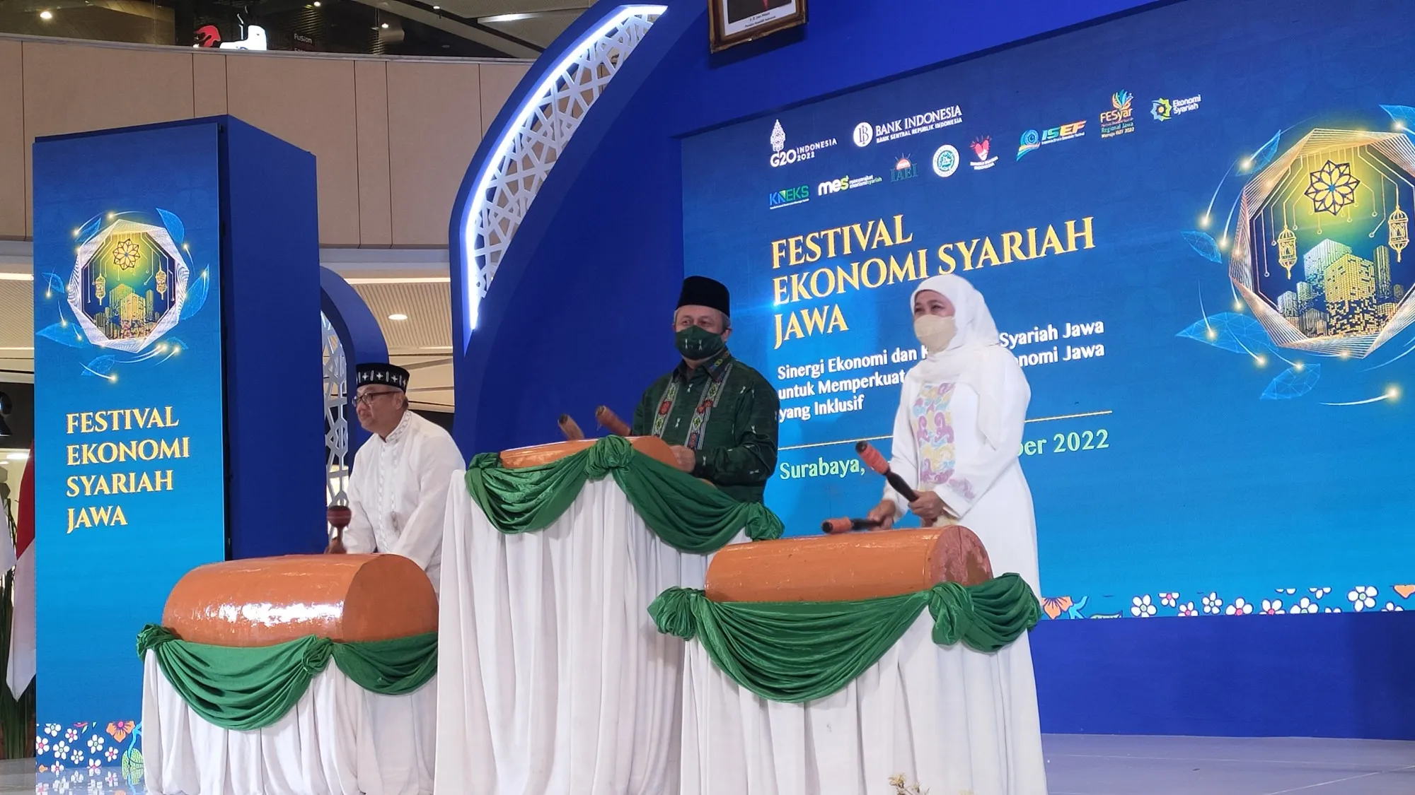 Resmi Dibuka FESyar Jawa 2022 Di Kota Surabaya