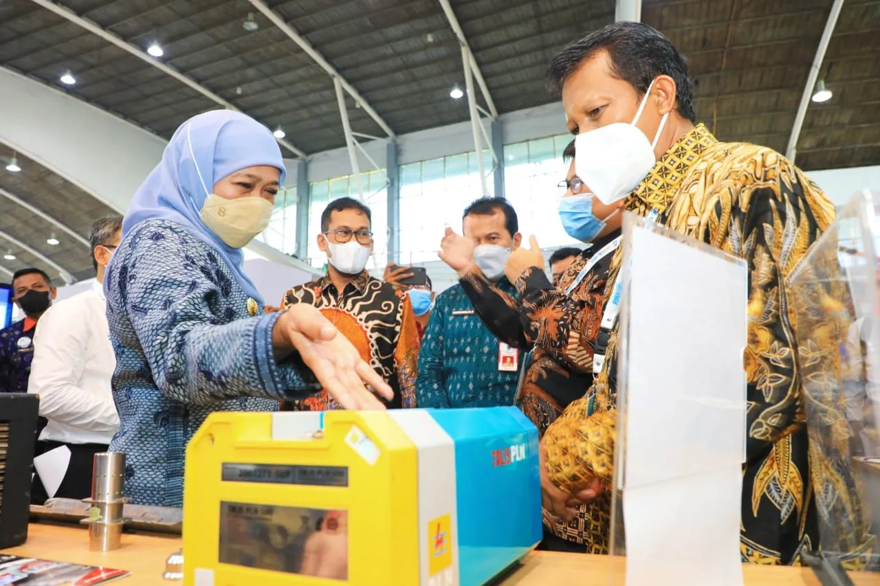 Gubernur Khofifah Resmi Buka PJB Connect 2022, Pameran Kelistrikan Terbesar di Indonesia
