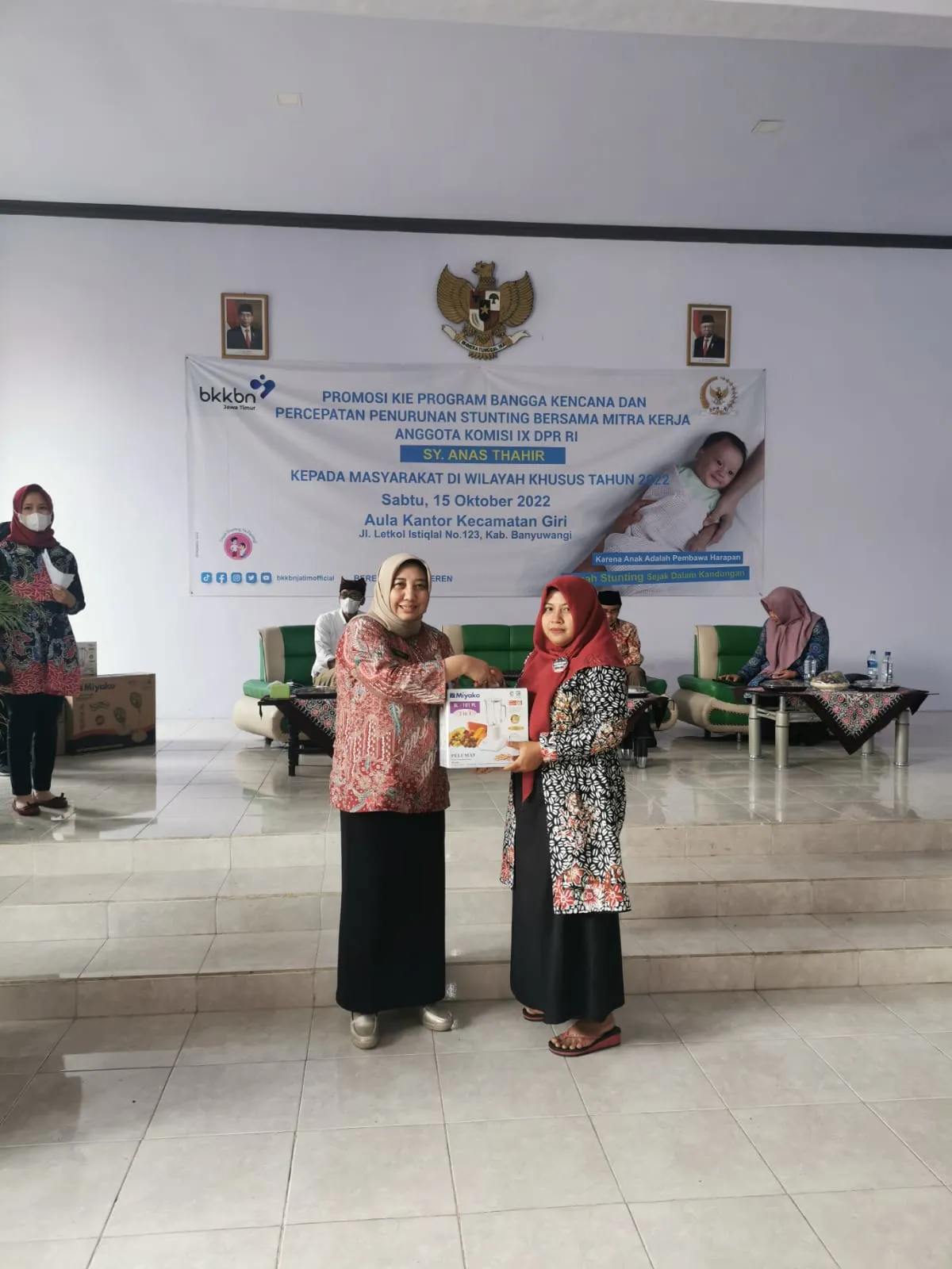 Anggota Komisi IX DPR RI Anas Thahir dan BKKBN Jatim Apresiasi Kerja Bersama Elemen Masyarakat Banyuwangi untuk Turunkan Stunting