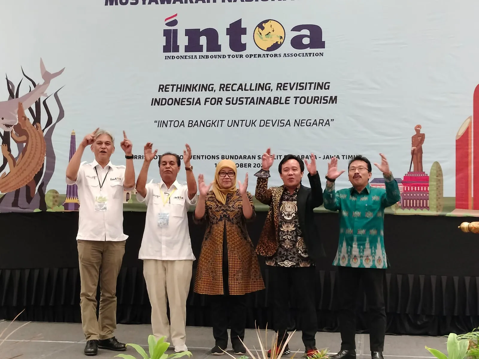 Intoa Gelar Munas Dengan Tema Rethinking, Recalling and Revisiting Indonesia for sustainable tourism