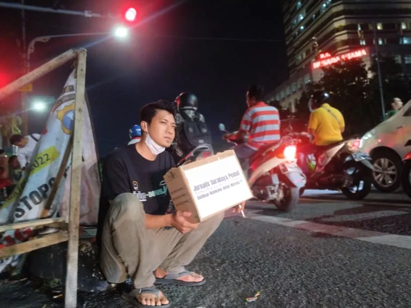 Jurnalis Surabaya Peduli dan Buka Donasi Untuk Korban Banjir dan Tanah Longgsor di Blitar dan Trenggalek