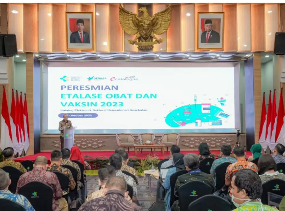 Kemenkes Luncurkan E-Katalog Obat dan Vaksin Tahun 2023