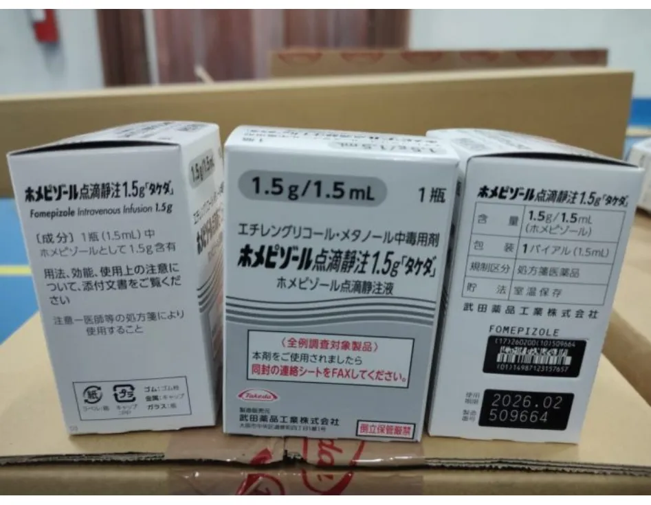 200 Vial Fomepizole Tiba di Indonesia