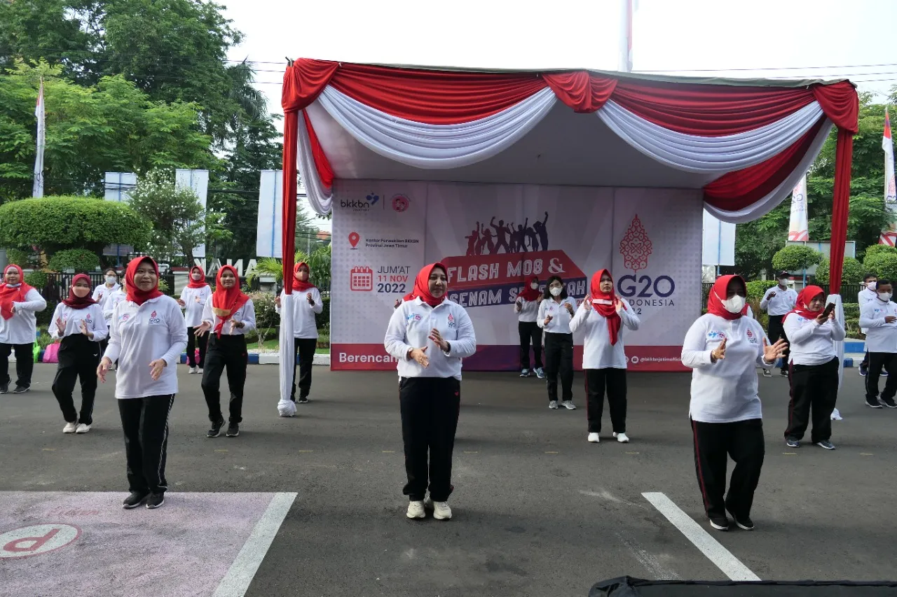 SUKSESKAN G20, KAPER BKKBN JATIM: DENGAN PROGRAM BANGGA KENCANA KITA PULIHKAN EKONOMI INDONESIA