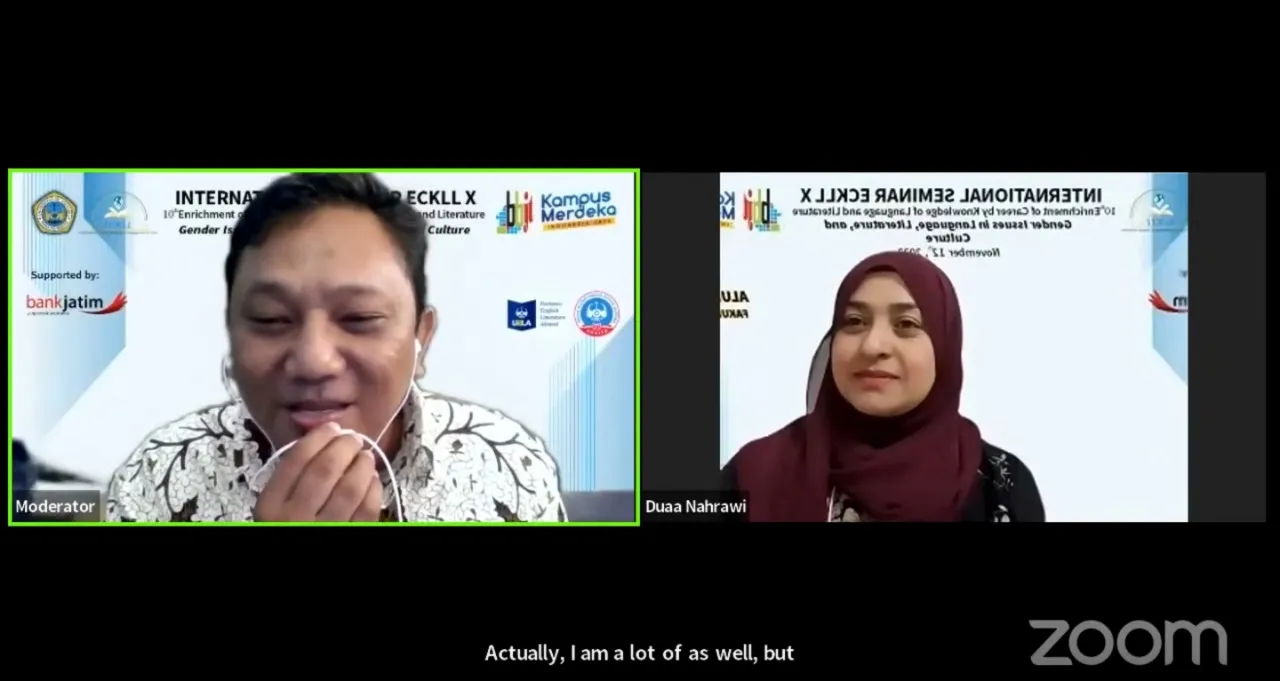 FS Unitomo Gelar Seminar Internasional ECKLL X Angkat Isu Gender Dalam Bidang Bahasa, Sastra, dan Budaya