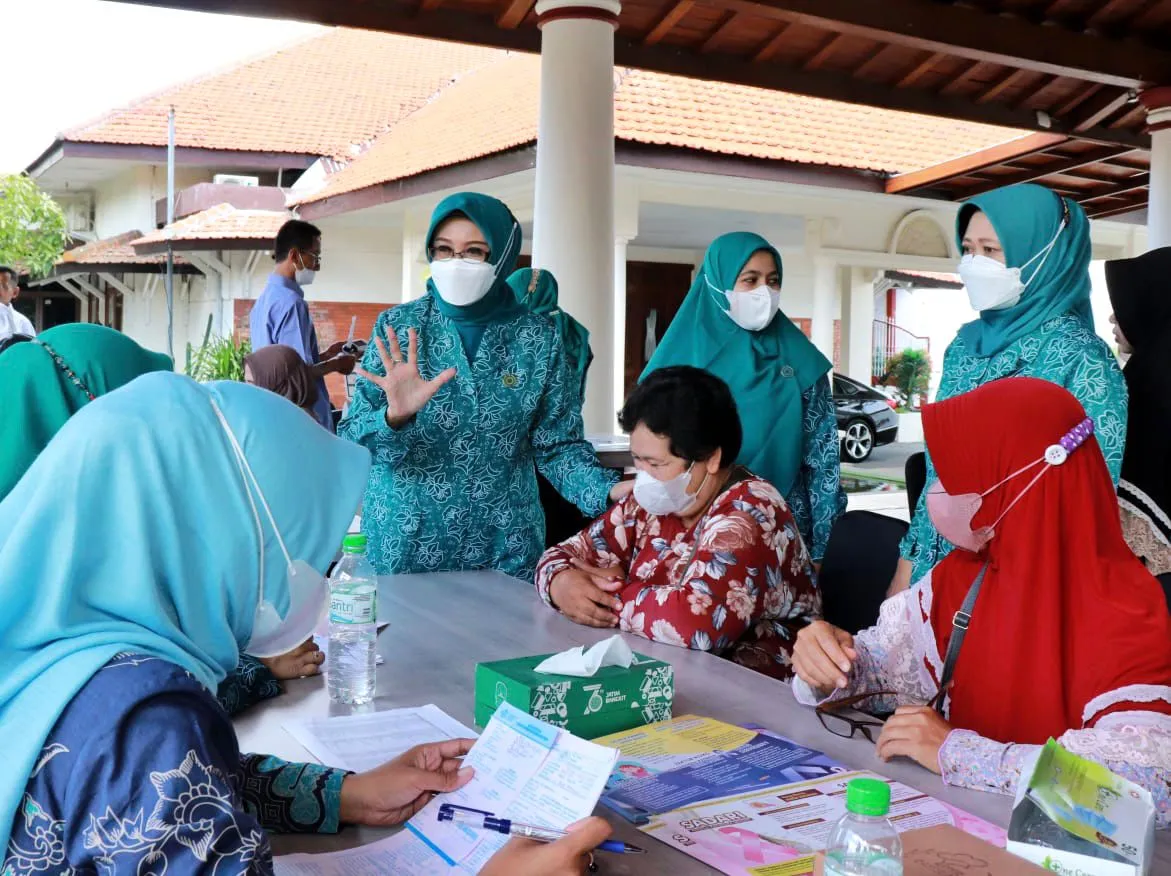 TP PKK Kota Pasuruan Adakan IVA Test Gratis, Fatma Harap dapat Cegah Kanker Serviks dan Payudara