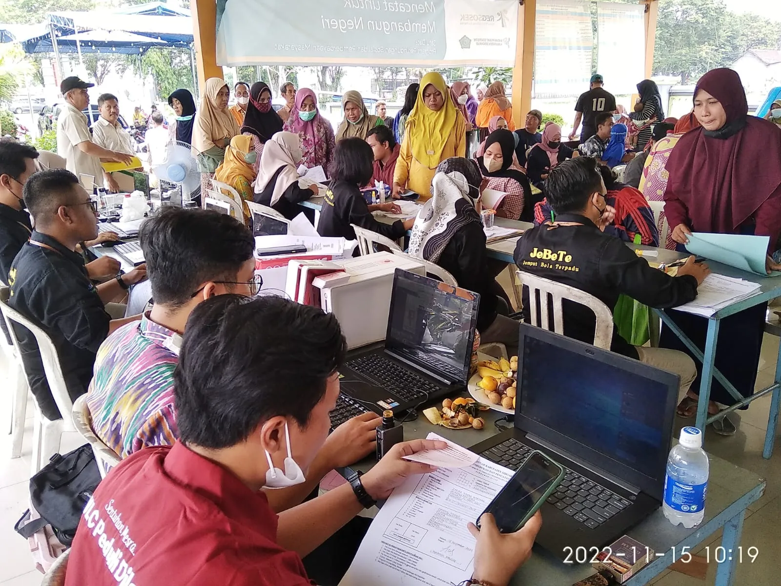 Disdukcapil Sidoarjo Gelar Pelayanan Jemput Bola Terpadu (JeBeTe) di Kedung Wonokerto, Prambon