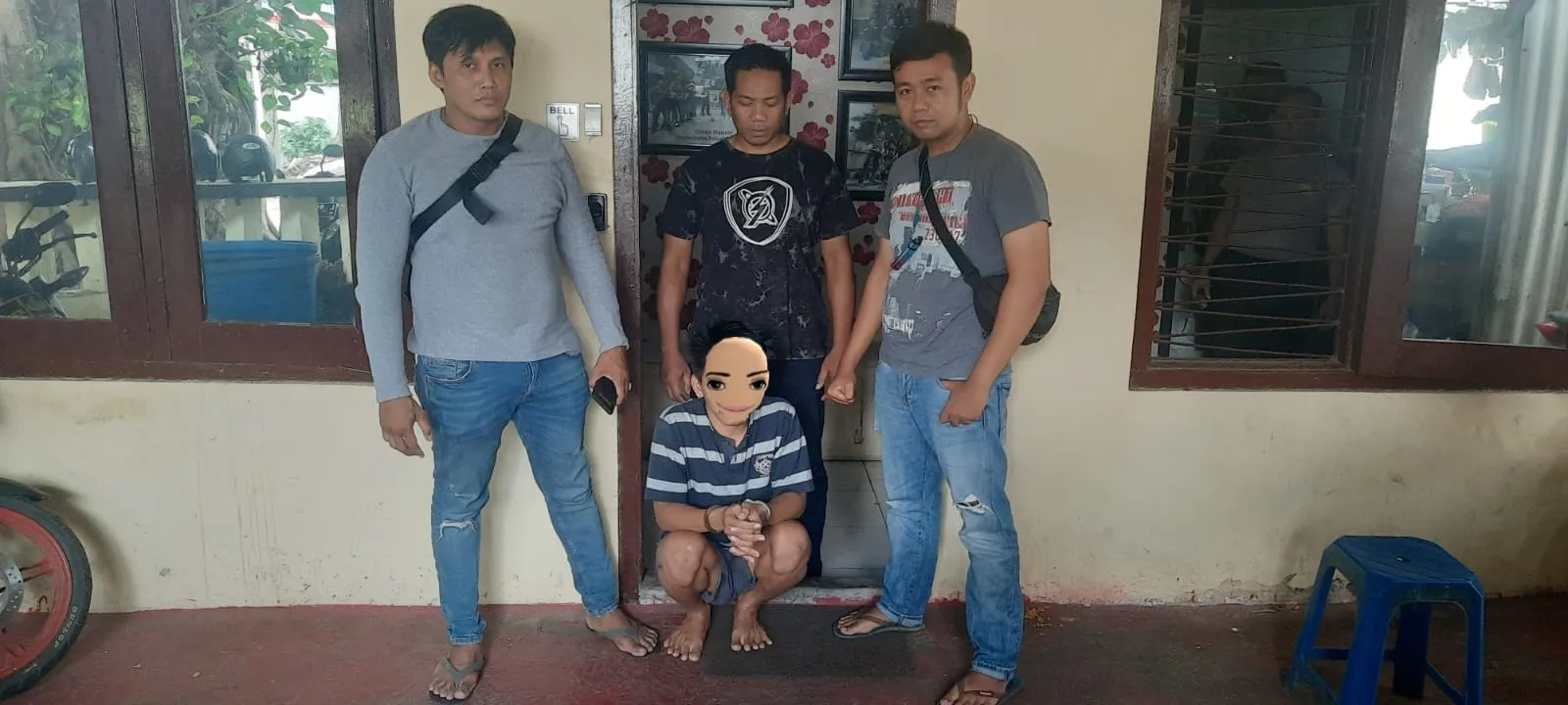Polsek Tegalsari Sigap Tangkap Pelaku Curanmor Di Wilayah Kedung Klinter Surabaya