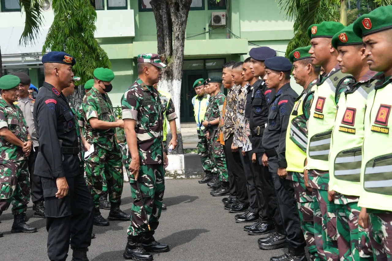 Danrem 084/BJ Pimpin Apel Gelar Pasukan Pengamanan VVIP