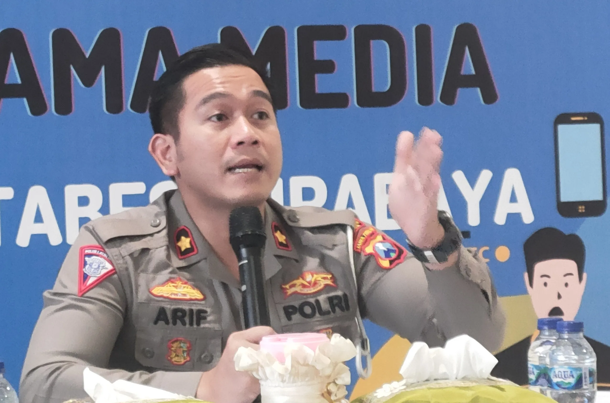Di Tangan Kompol Arif Fazlurrahman Data Kecelakaan 2022 Di Kota Surabaya Menurun