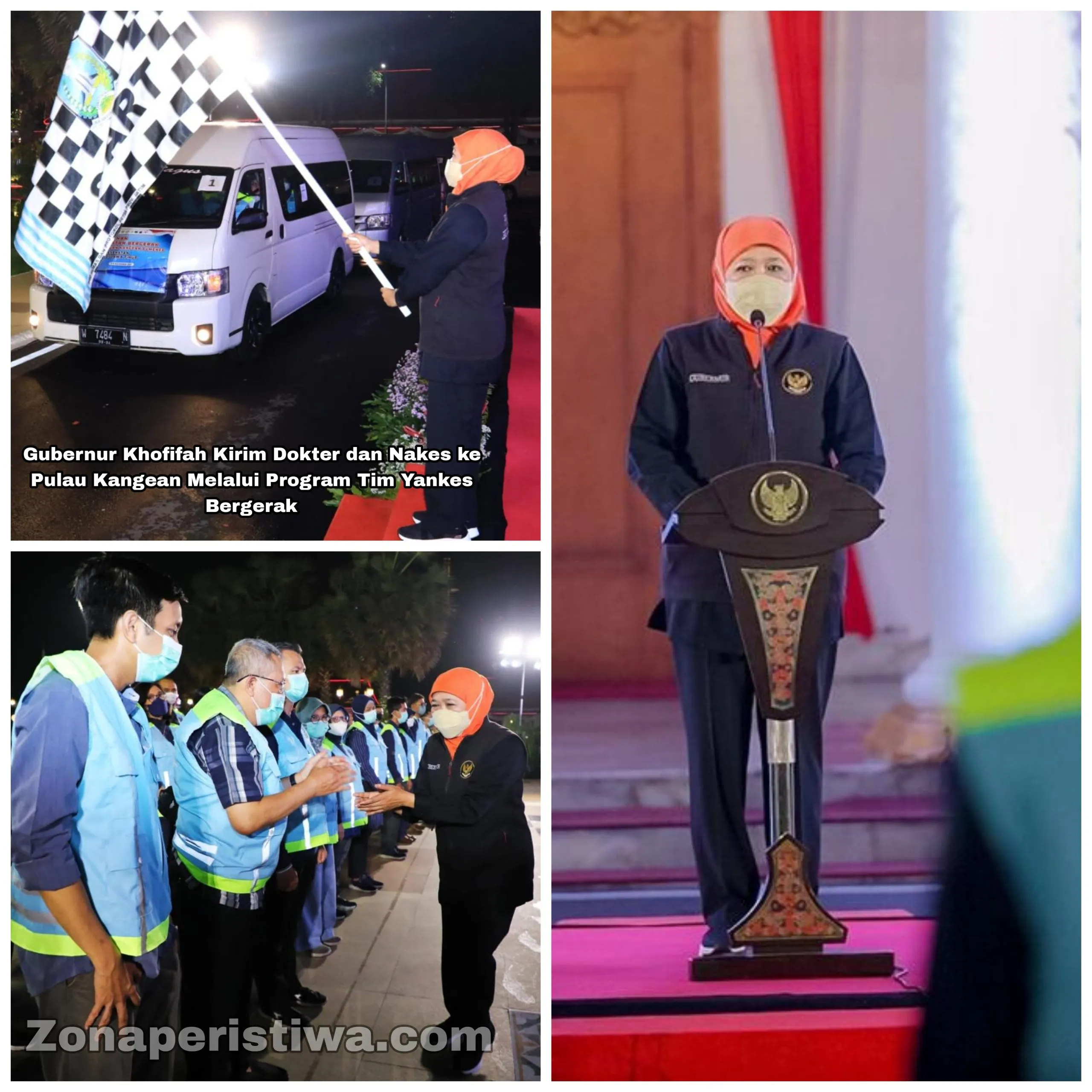 Gubernur Khofifah Kirim Dokter dan Nakes ke Pulau Kangean Melalui Program Tim Yankes Bergerak