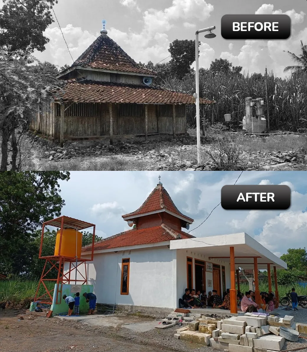 LAZNAS BMH BANGUN 16 MASJID & MUSHOLA HINGGA PEDALAMAN DI JATIM