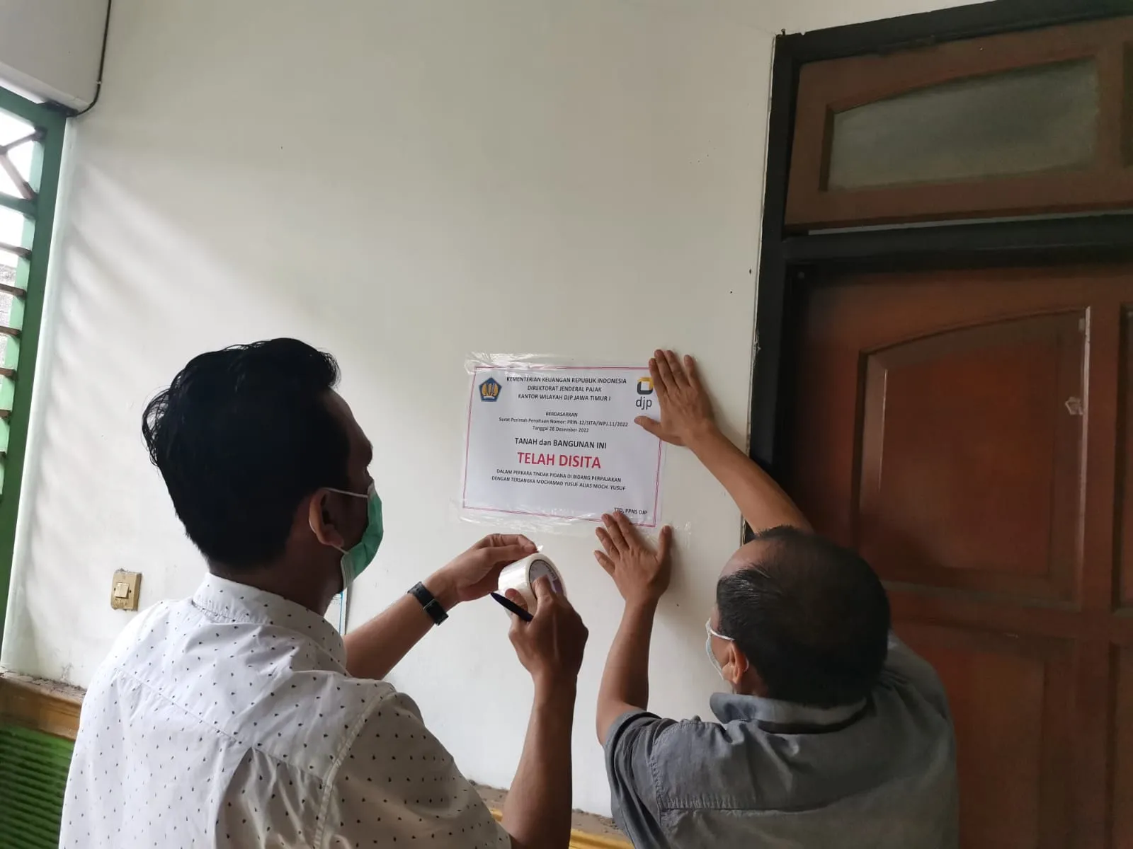 Penyidik Jatim I Sita Bangunan di Sukomanungga