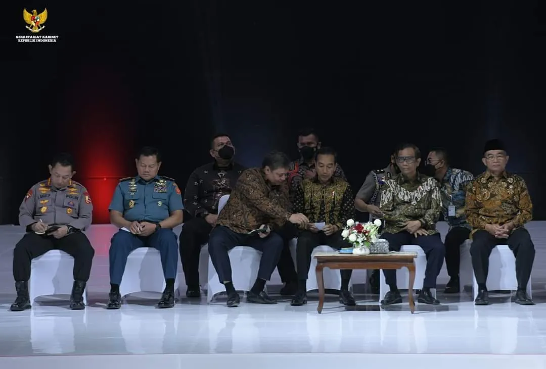 Presiden Jokowi Buka Rakornas Kepala Daerah dan Forkopimda Tahun 2023