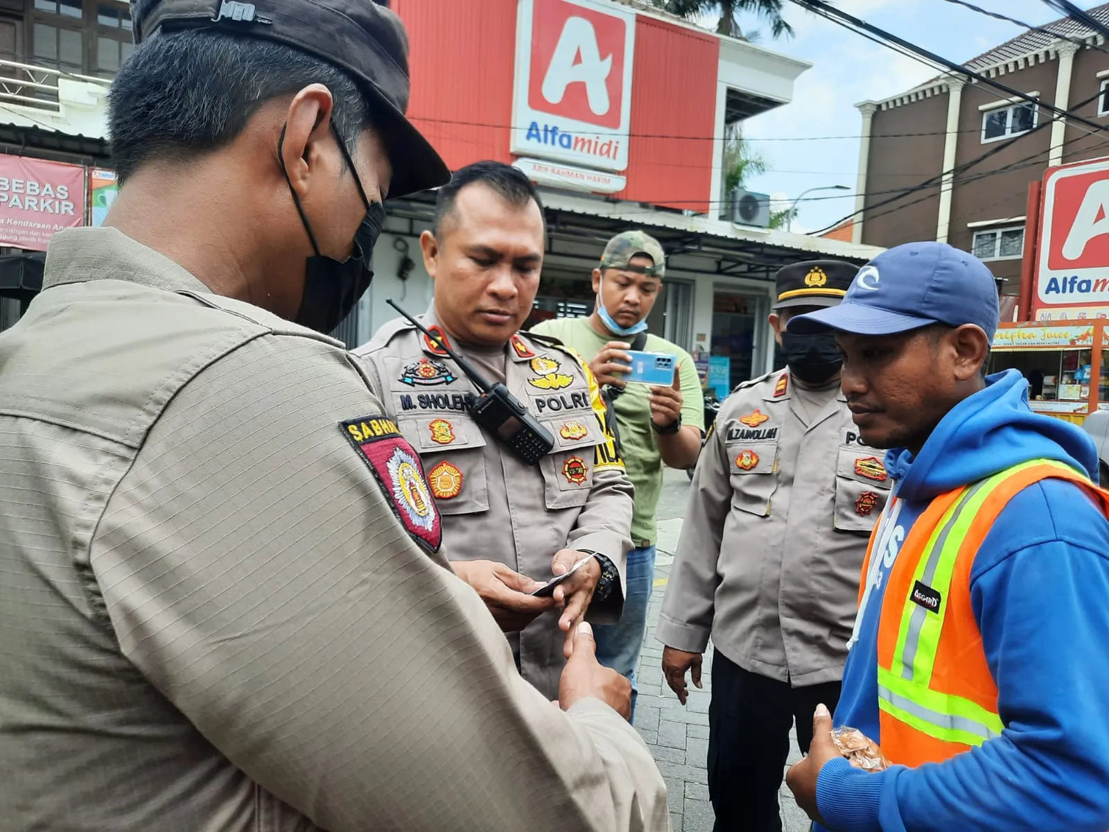 Kapolsek Sukolilo Gelar Patroli Jukir Liar