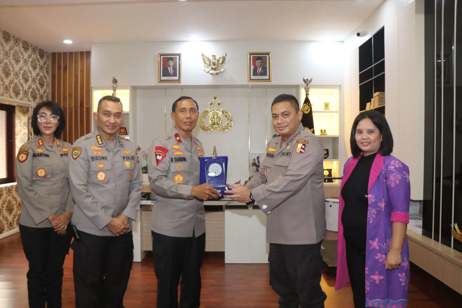 Wakapolda Bali Terima Kunjungan KA Sebasa Polri dan Staff Kedubes Amerika Serikat*