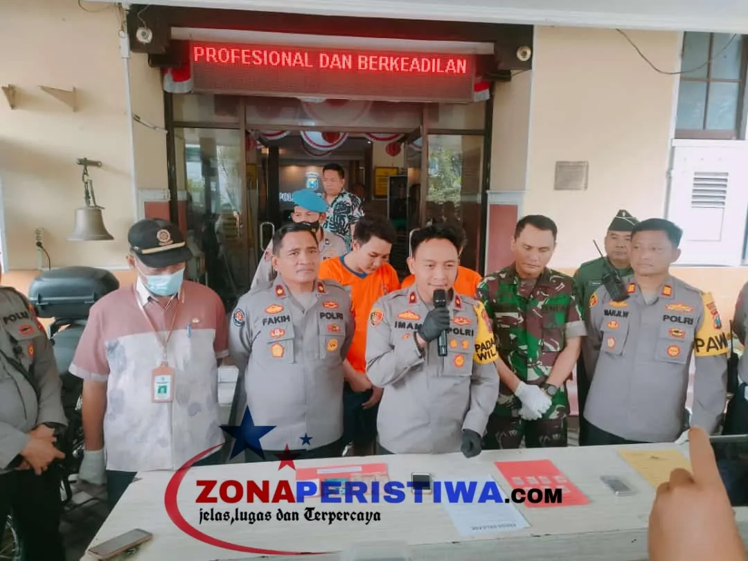DUA BUDAK SABU BERHASIL DI AMANKAN TIM OPSNAL POLSEK TEGAL SARI