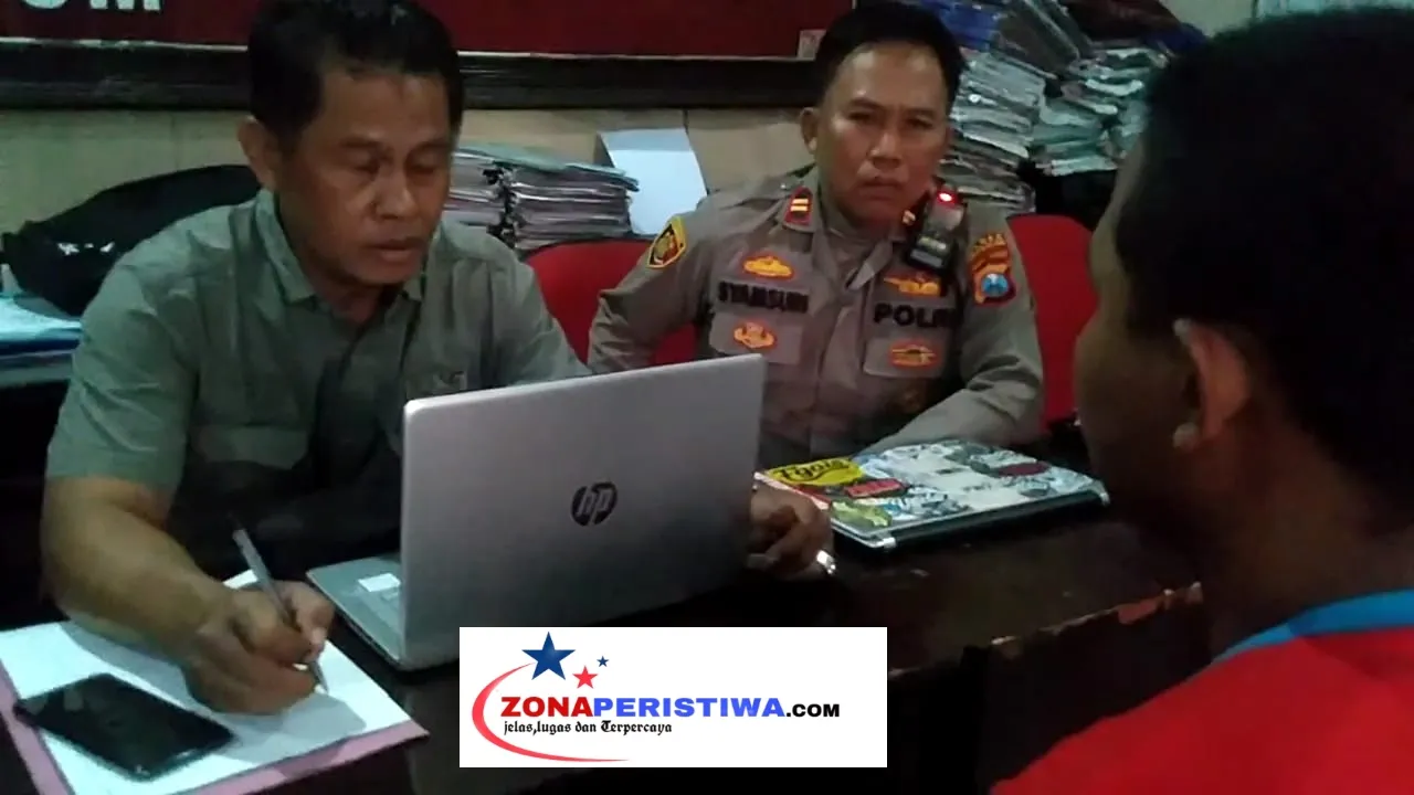 Bukanya membantu Seksama pemuda Asal DS.Benangkah kini di Amankan Polsek Blega