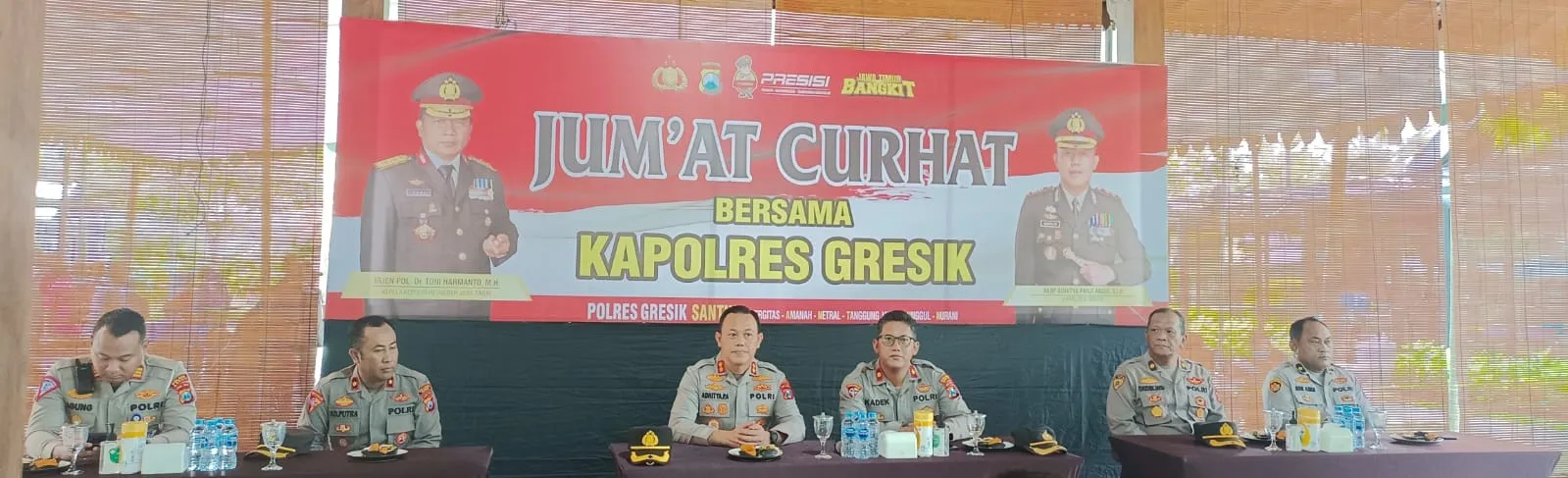 Silahturahmi Kapolres Gresik Dengan Media Di Ciderai Dengan Tebang Pilih