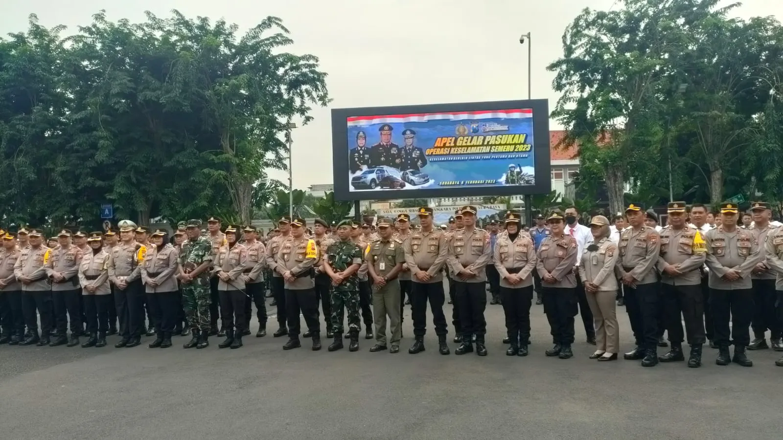 Wakapolres Pimpin Langsung Apel Operasi Semeru 2023