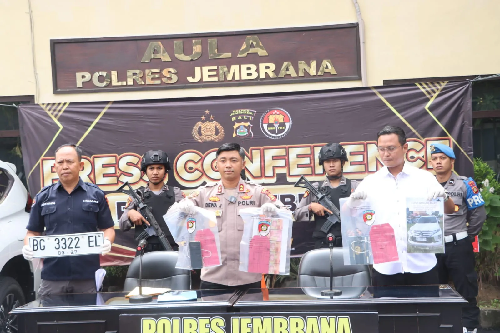 Satuan Reskrim Polres Jembrana Berhasil Ungkap Kasus Penipuan Melalui Transaksi Elektonik,Pelaku dikejar Sampai Sumatra Selatan