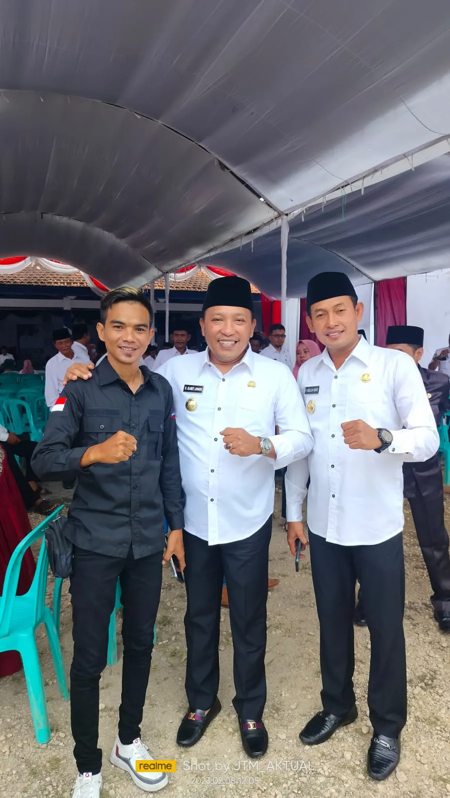 Jalin Sinergitas Awak media Dengan Bupati dan Wakil Bupati Sampang Madura