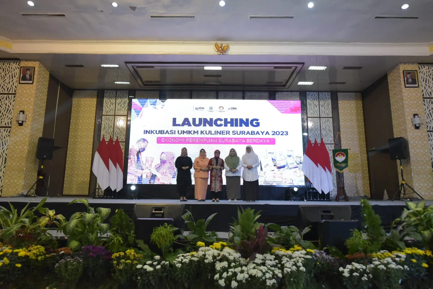 Pemkot Launching Inkubasi UMKM Kuliner Surabaya 2023, Bagikan Kiat Sukses Berwirausaha untuk Perempuan