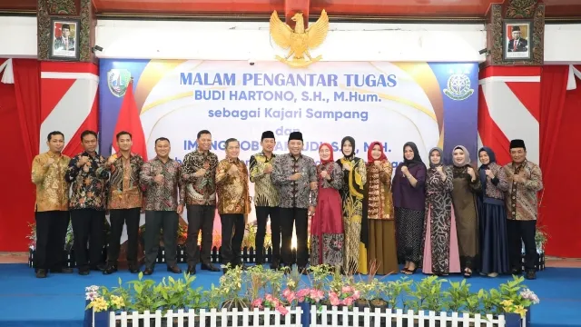 Malam Pengantar Tugas Kajari Sampang, Bupati dan Wabup Hadiri Acara Tersebut 
