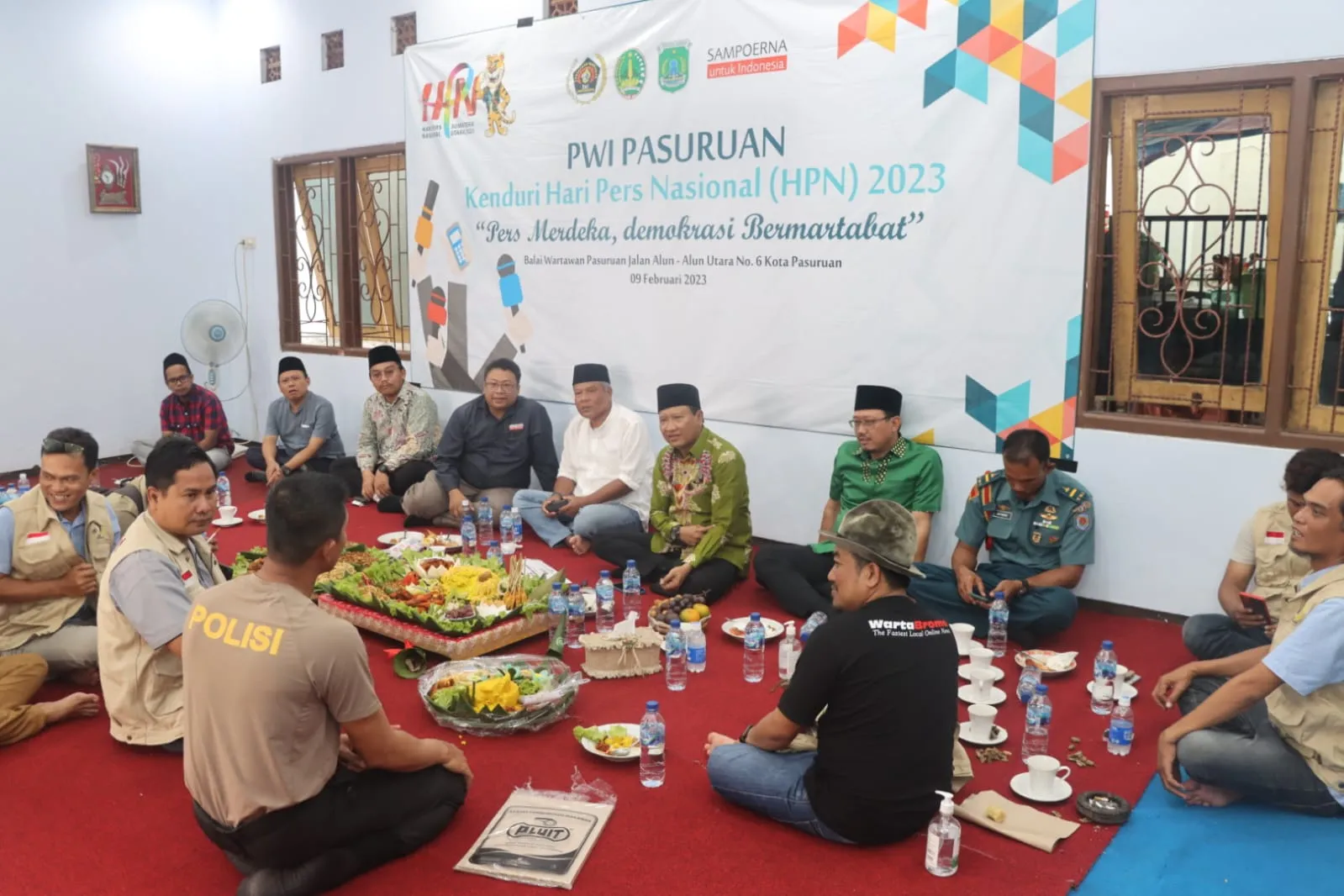Hadiri Acara HPN 2023, Kapolres Pasuruan Ikut Melaksanakan Donor Darah