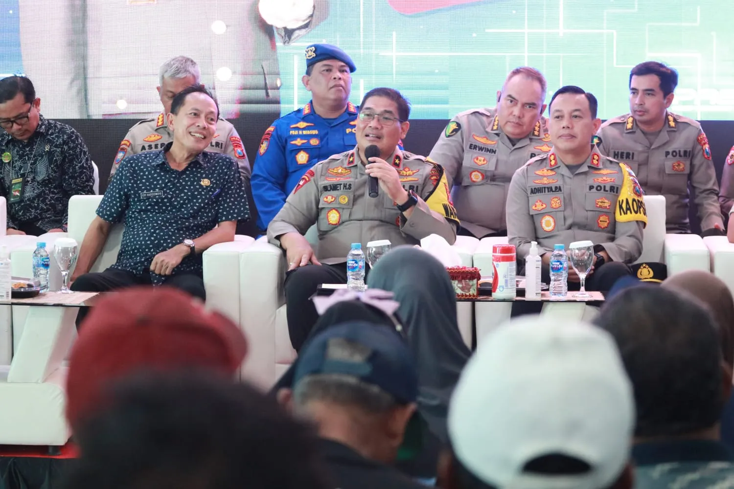 Polda Jatim Tampung Aspirasi Nelayan Terkait Lalulintas Laut di Gresik
