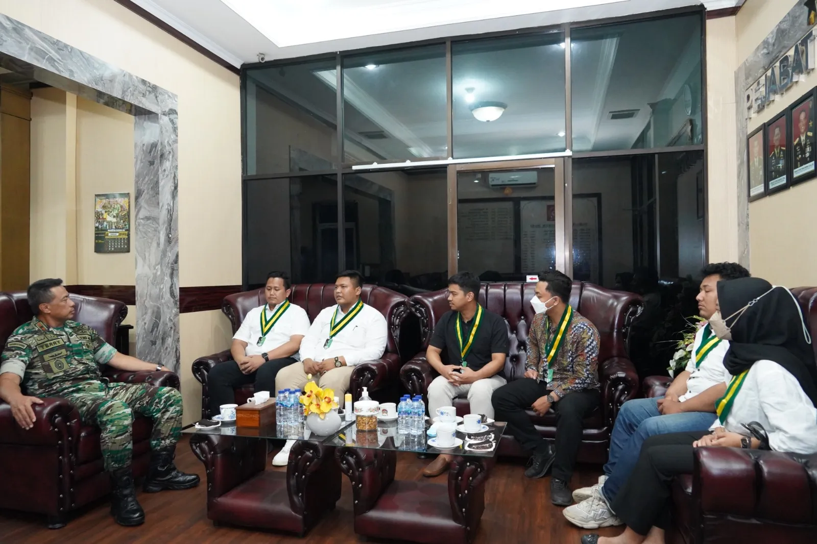 Audiensi PW SMMI Jawa Timur dengan Danrem 084/BJ