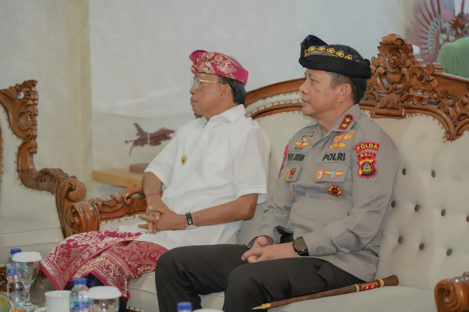 Kapolda Bali Sambut Kedatangan Panglima TNI