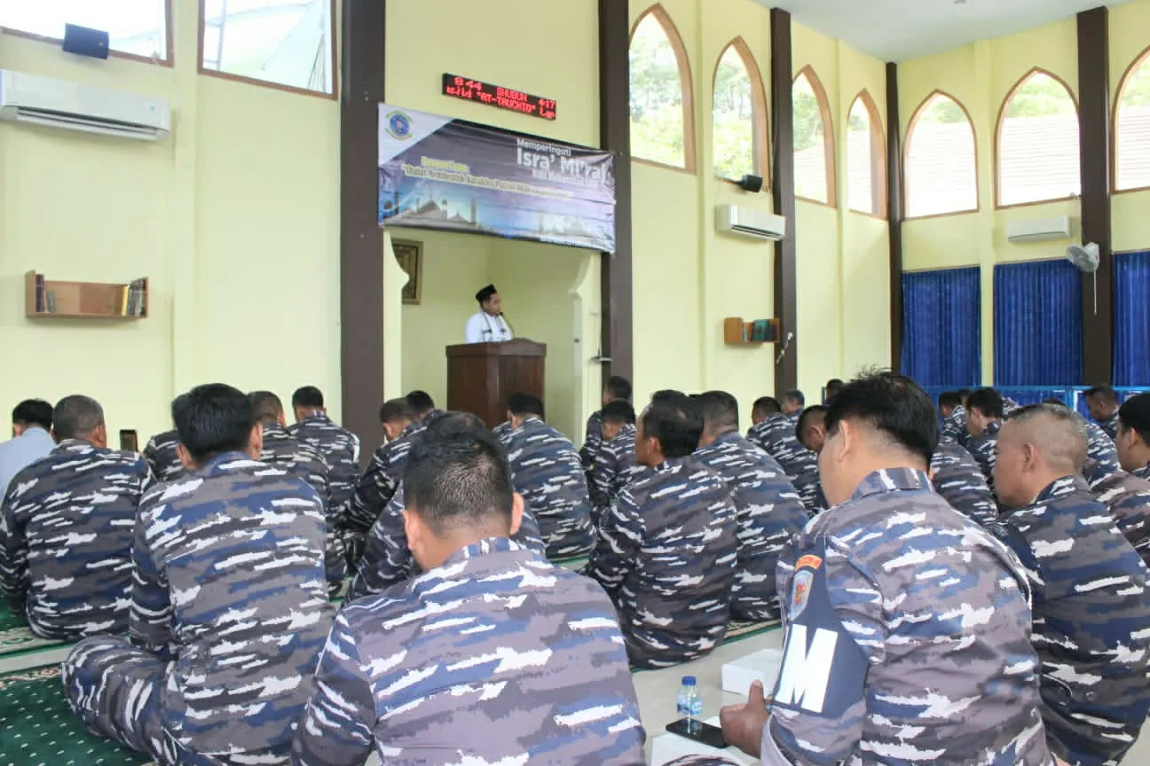Lanal Batuporon Peringati Isra Mi’raj 1444 H/2023 M