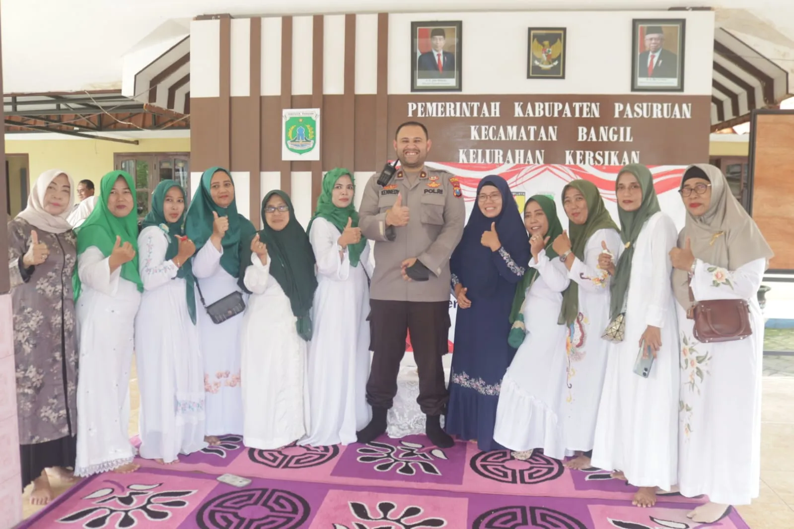 Dengarkan Aspirasi Masyarakat, Polres Pasuruan Gelar Jum'at Curhat Bersama Warga Bangil