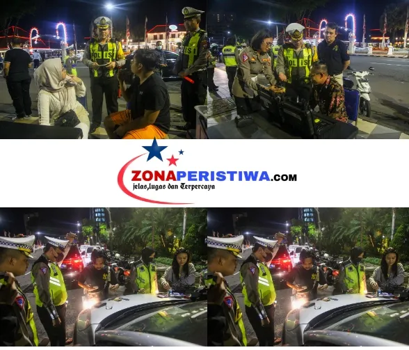 Kasatlantas Polrestabes Surabaya Polda Jatim Pimpin Langsung Kegiatan Operasi Keselamatan 21