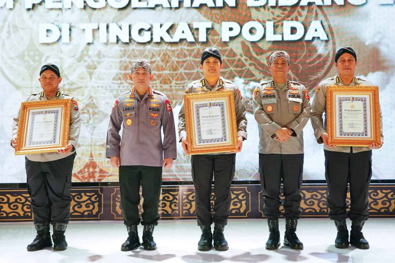 Karo Log Polda Bali Raih Penghargaan Kapolri 2023.