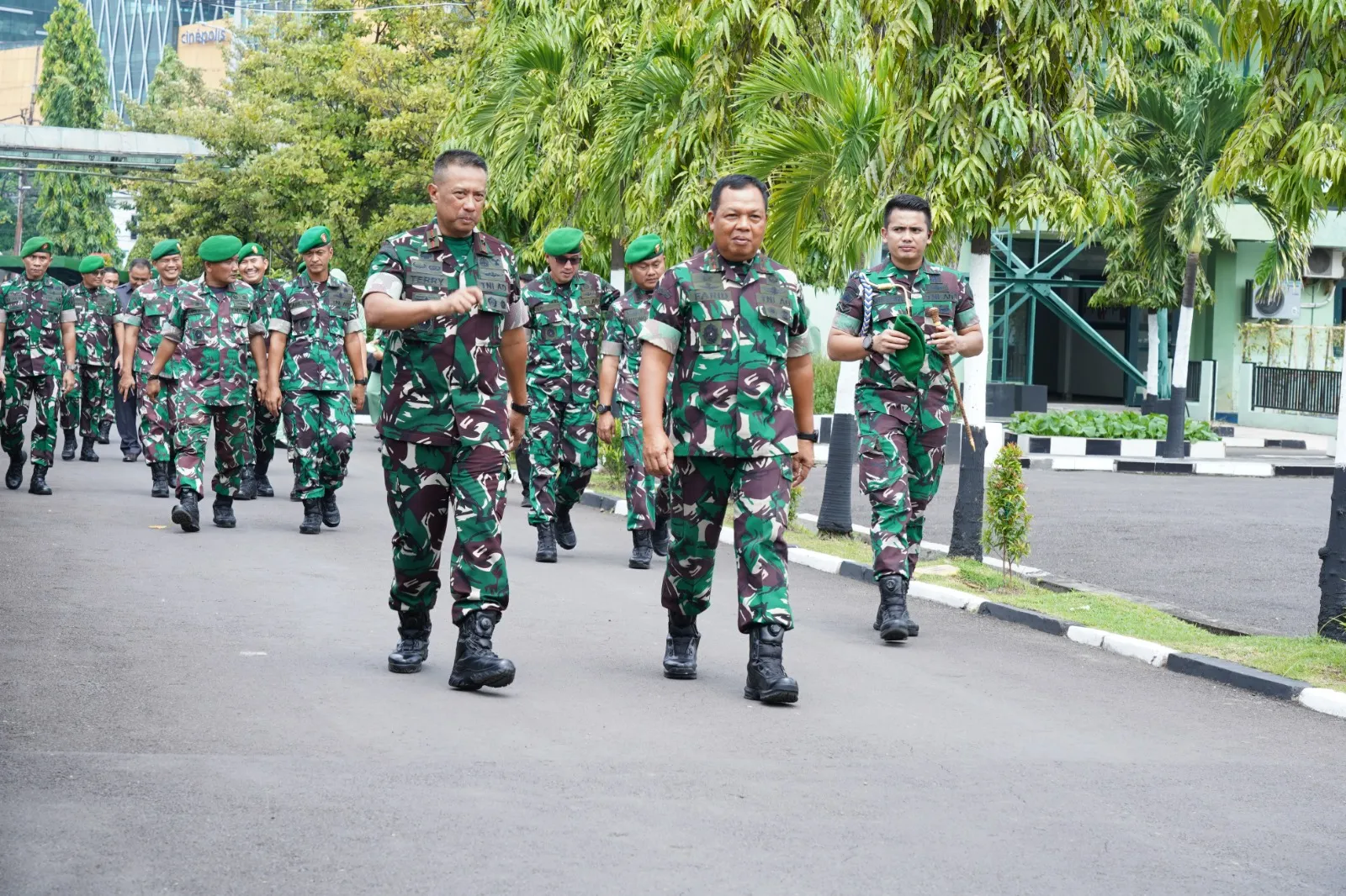 Pangdam V/Brw Kunjungi Korem 084/Bhaskara Jaya