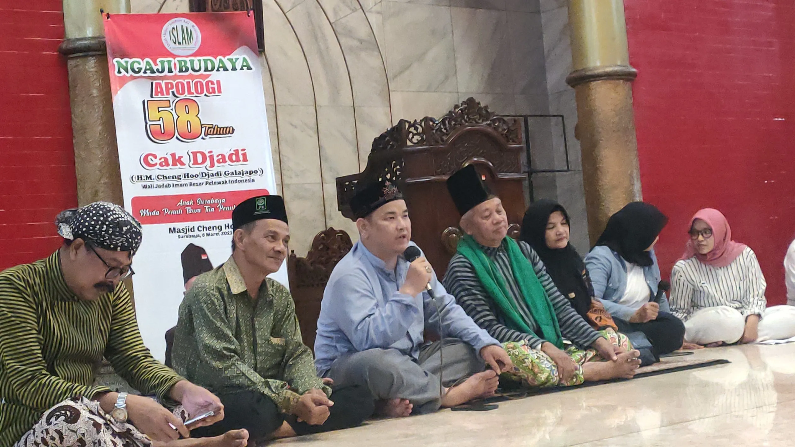 Komedian Jawa Timuran Djadi Galajapo Gelar Tasyakuran Dalam Rangka Ulang Tahun Ke 58 ini Harapanya