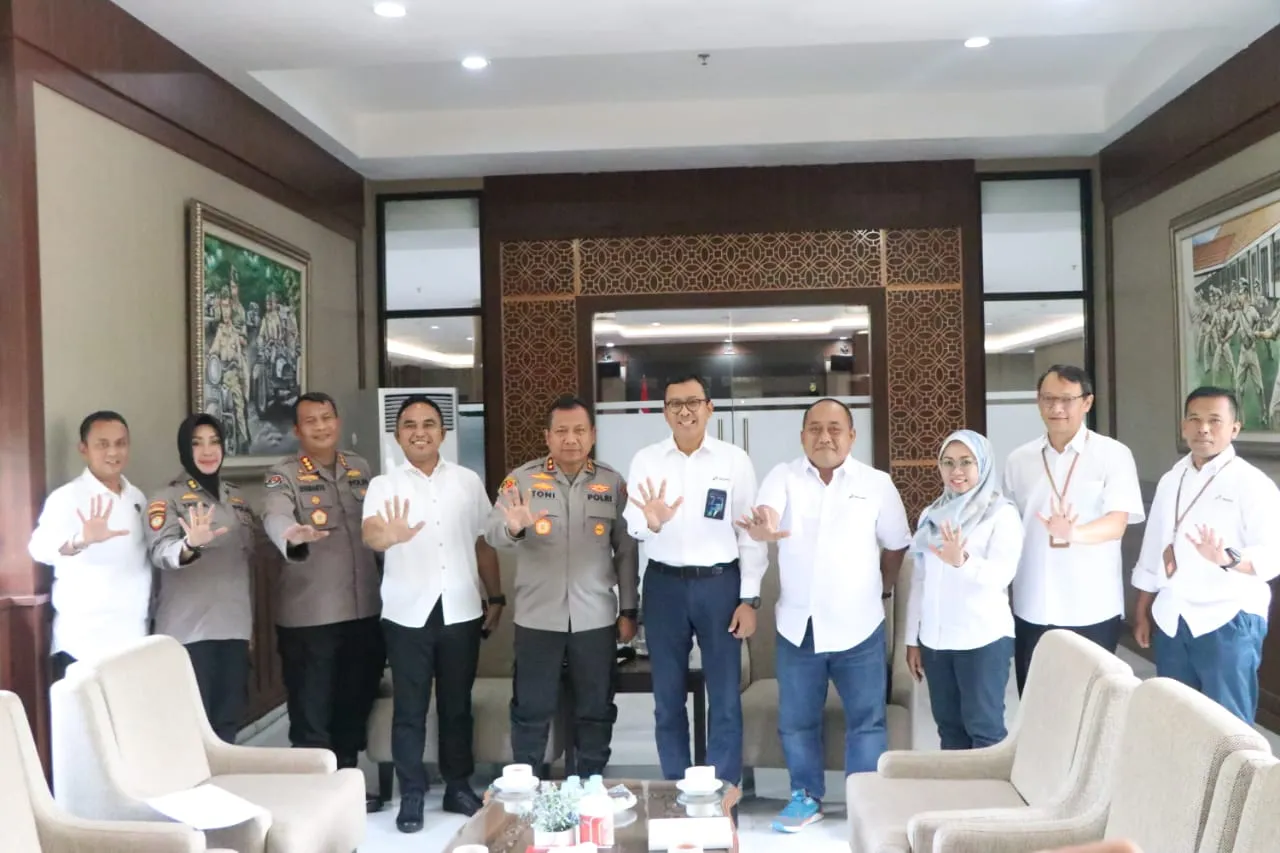 Polda Jatim Bersama PT Pertamina Siap Menjaga Stabilitas Kamtibmas di Jawa Timur