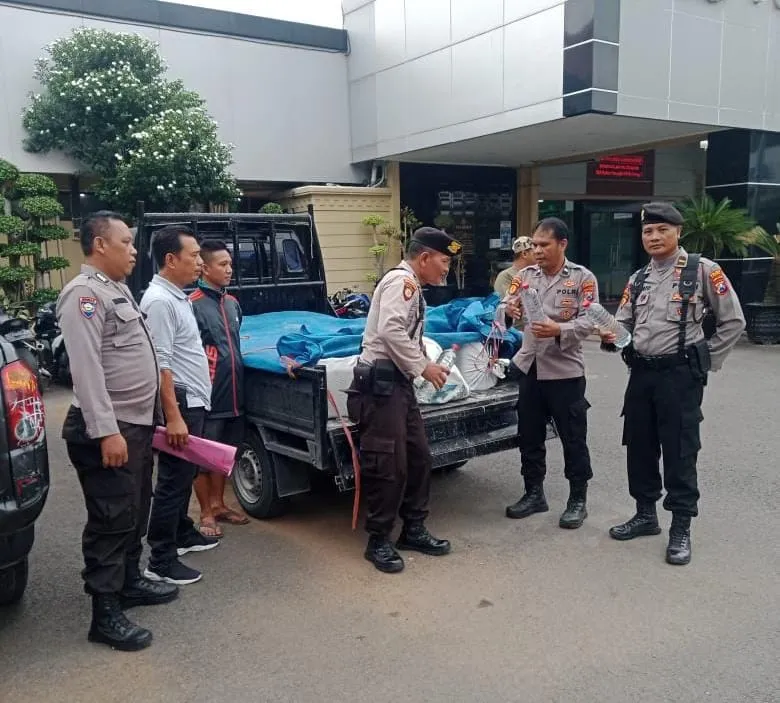 Patroli Sahur Polres Lamongan Berhasil Gagalkan Pengiriman Miras Asal Grobogan