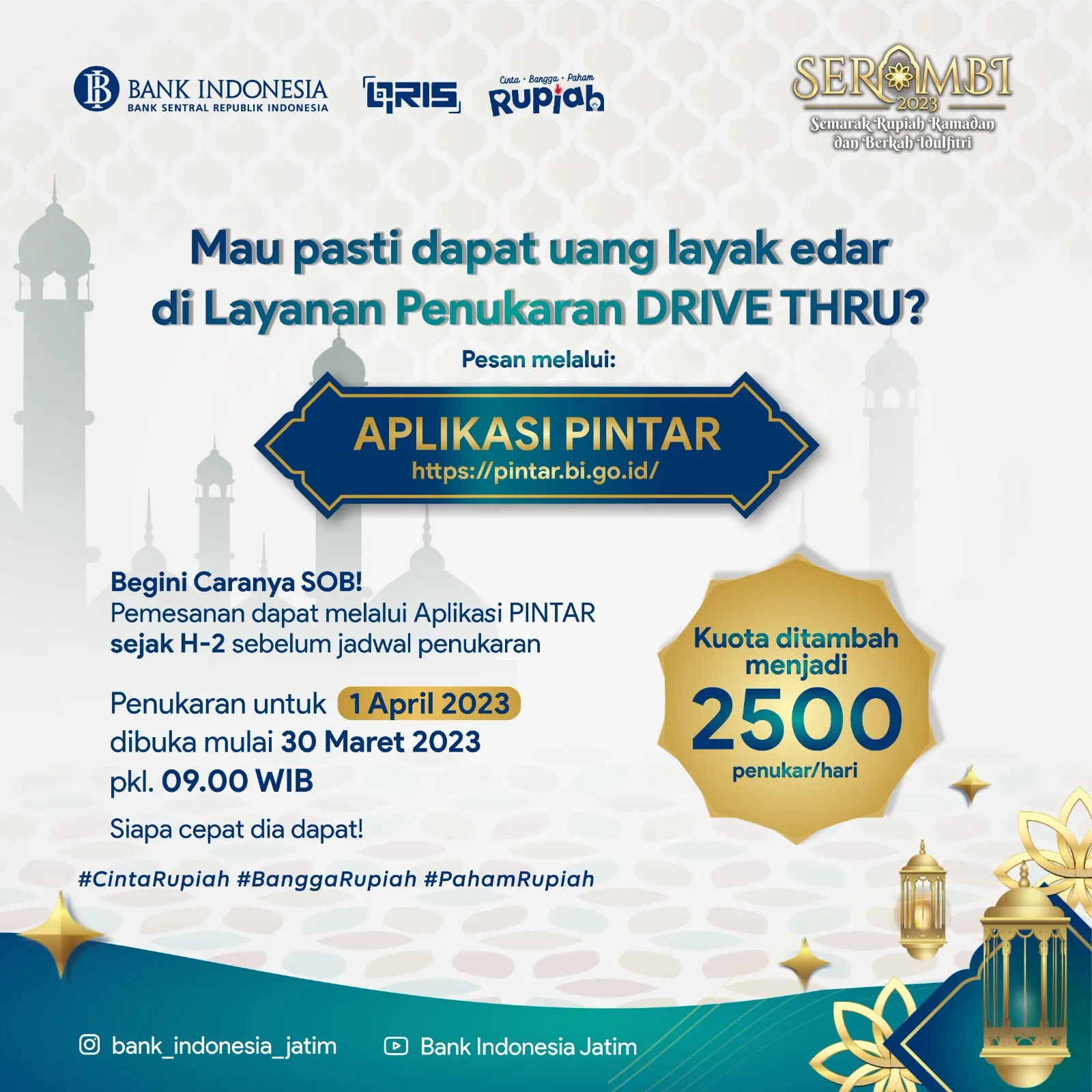 BI Jatim Utamakan Calon Penukar yang Memesan di Aplikasi Pintar