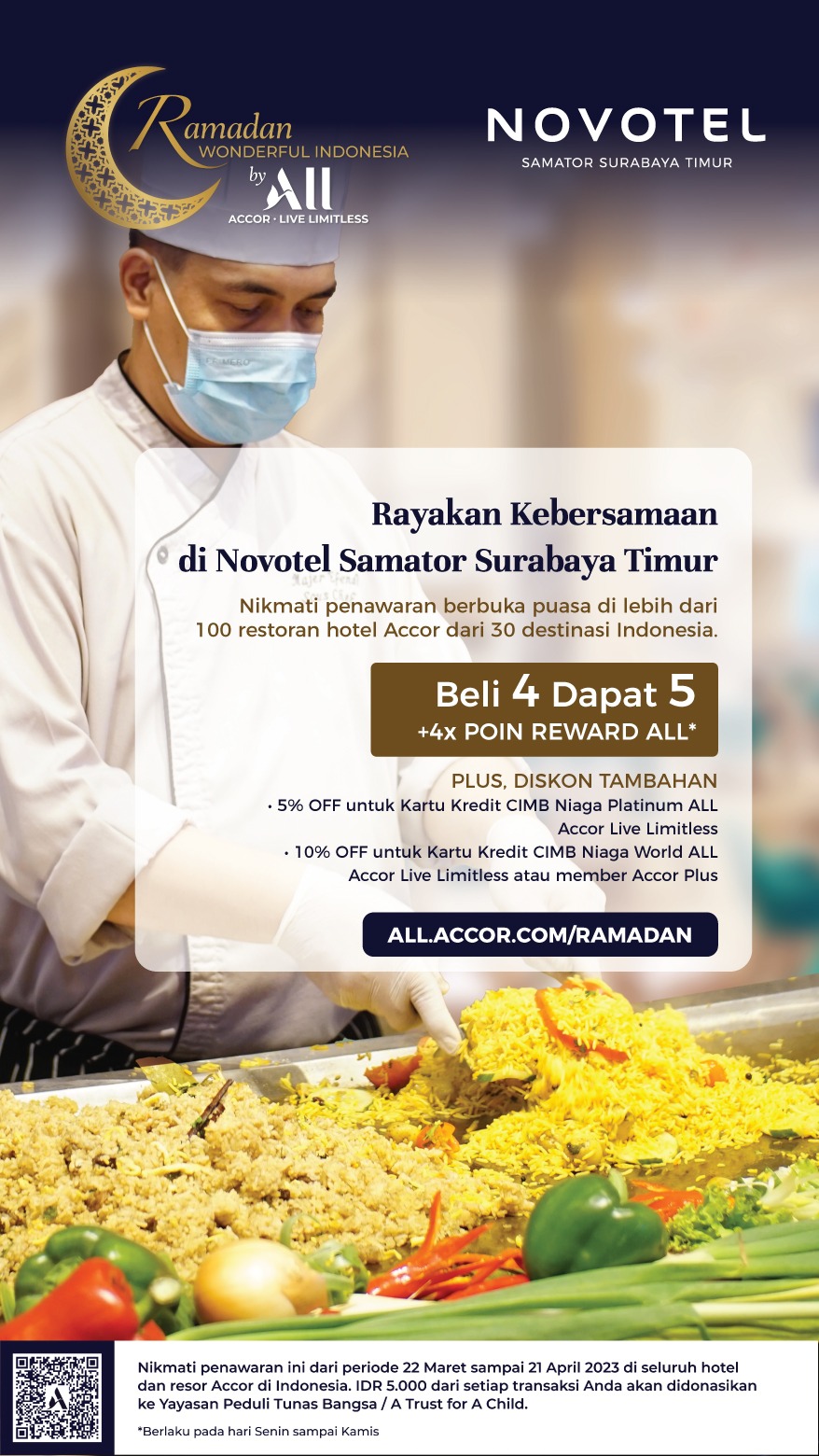 Berbuka Puasa Di Ramadhan Heritage Novotel Samator Banyak Hidangan Legendaris
