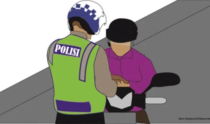 Oknum Wartawan Diduga Coba Coba Peras Polisi Gak Dikasih Uang Muncul Tulisan