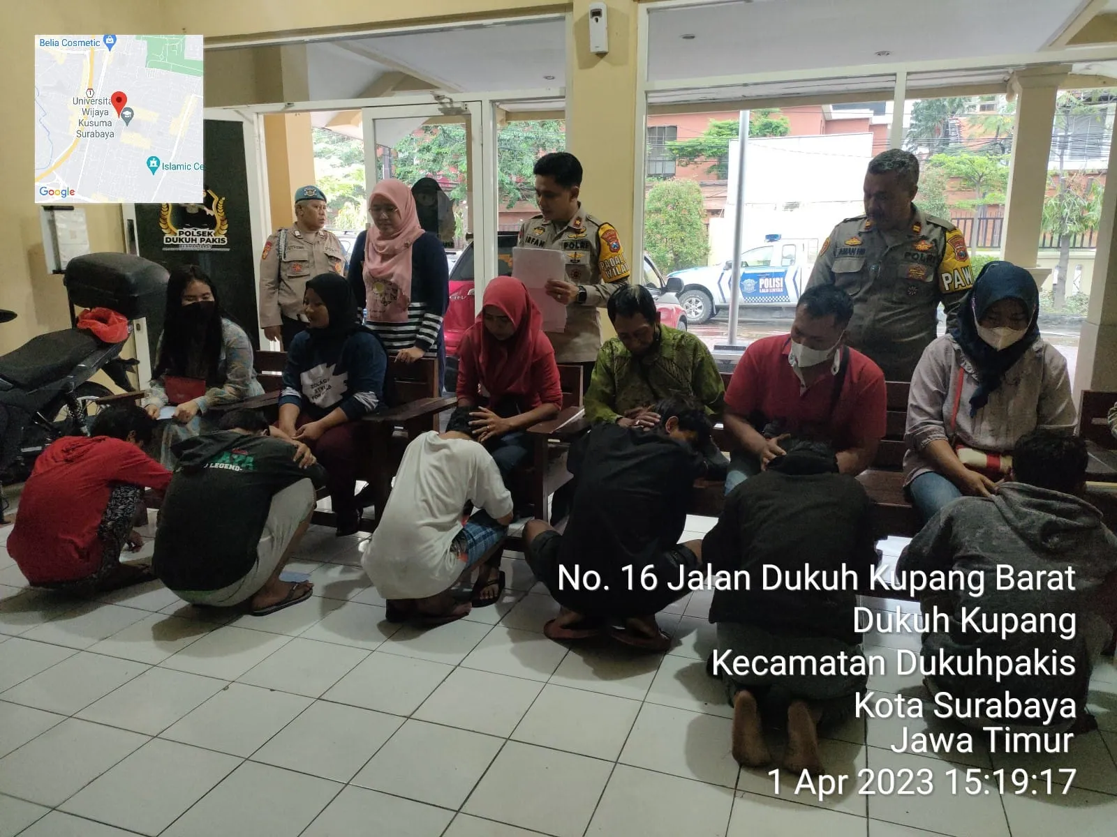 KAPOLSEK DAN CAMAT DUKUH PAKIS KOMPAK BERI PEMBINAAN MENTAL ROHANI BOCIL