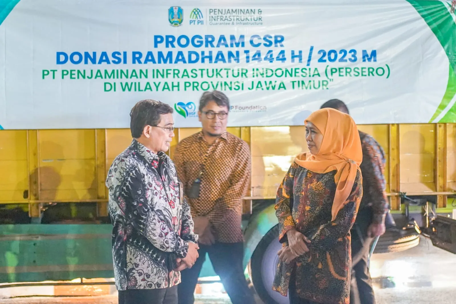 PT PII SALURKAN DONASI PEDULI RAMADHAN UNTUK MASYARAKAT PRA SEJAHTERA DI PROVINSI JAWA TIMUR